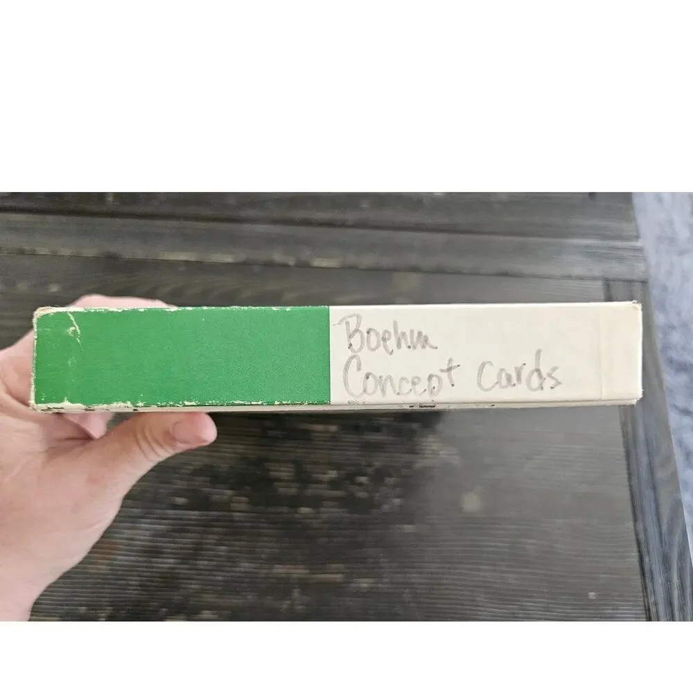 Vintage 1976 Boehm Resource Guide for Basic Concept Teaching - Concept Cards